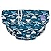Bambino Mio, Reusable Swim Diaper, Extra Large (2 Years+), Blue Tail