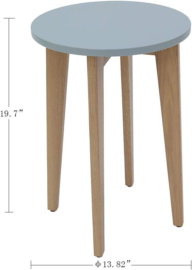 Coffee Tables Home Kitchen Light Grey Brand 35 X 35 X 50cm Movian Äerdap Round Side Table
