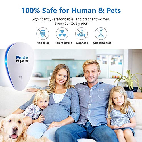 image for JALL Ultrasonic Pest Repeller Plug in Pest Reject, Electric Pest Contr