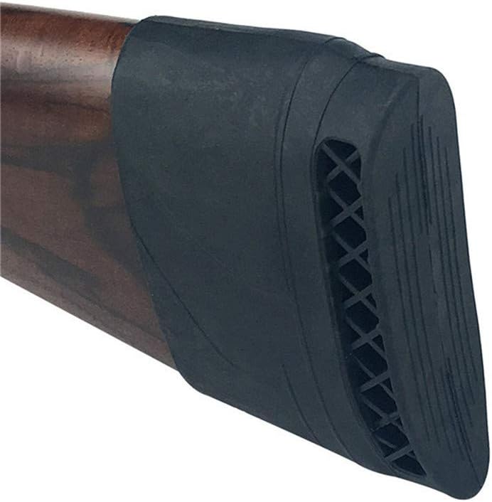 Rifle Rubber Recoil Pad Gun Butt Stock SlipOn Extension Hunting
