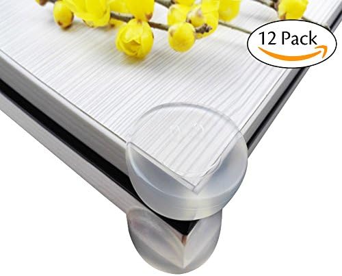 NewCool 12 Pack Corner Guard Edge Protector, Clear Furniture Table Desk Corner Guards Corner Edge Protector Guard Cushion, Baby Child Kids Safety Corner Bumper Guard Protector Corner Edge Guards