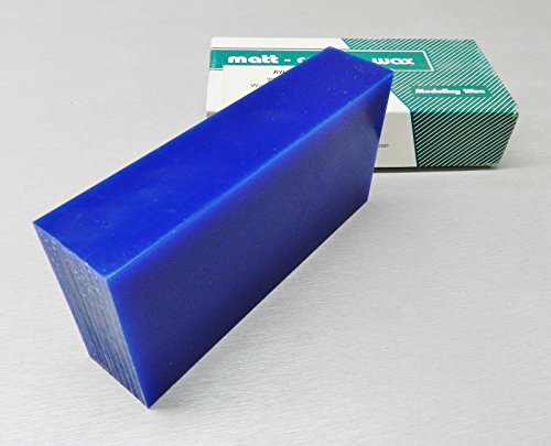Matt Carving Wax Block Blue 3-1/2 x 7 x1-5/8