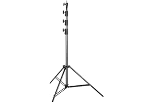 Godox 149 Inches Heavy Duty Aluminum Photography Light Tripod Stand for Aputure Ls60W 300D II Godox SL-60W SL-150II FV150 FV200 AD300PRO AD400PRO Studio Photography Lighting