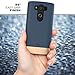 LG V10 Phone Case - Encased Ultra Thin (2016 SlimShield Edition) Full Coverage Slim Grip Cover Hybrid Tough Shell (Navy Blue)