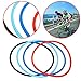 2Pcs Bike Solid Tires Cycling Fixed Gear 700C 23 BMX Tire MTB Road Bike ycle Tire Free Inflatable Tubeless Tyre Rubber Wearresisting Nonslip Grip (Black) 622X14 Solid Bike Tire