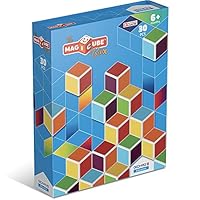 Geomagworld USA GMW120 Magicube Multicolor Cubes - Set of 30