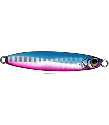 Amazon.com : Shimano Inc. Current Sniper JIG 42g Blue Pink