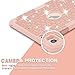TOPSKY Compatible with iPad Mini Case,iPad Mini 2 Case,iPad Mini 3 Case,[Shock Absorption] Studded Rhinestone Bling High Impact Resistant Case for Apple iPad Mini 1,2,3,(Only for iPad Mini 7.9 Inch), Rose Gold