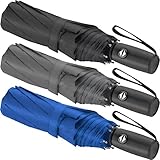 Liberty Imports 3 Pack Umbrella Windproof Travel