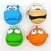 CHERABOO - Hurley Hippo & Friends Kids Toothbrush Holder Set - Great Stocking Stuffer!
