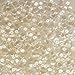 6mm CUP SEQUINS Facet PAILLETTES ~ Clear Crystal Luster ~ Made in USA Loose for embroidery, applique, arts, crafts, bridal wear and embellishment