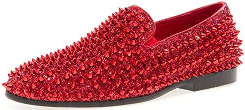 JUMP NEWYORK Men's Luxor Slip On Shoe Red 11 D US