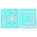 Martha Stewart Crafts Medium Stencils (8.75 by 9.75-Inch), 32257 Nautical Study (2 Sheets with 14 Designs)