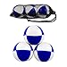Set of 3 Juggling Balls 8 Panel 2.5