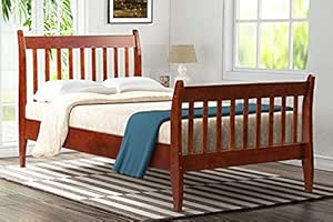 Cypers Base de colchón con Plataforma de Cama con Soporte de Listones