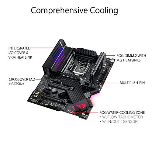 ASUS-ROG-Maximus-XII-Apex-Placa-Base-Gaming-ATX-Intel-de-10a-Gen-Z490-LGA-1200-con-VRM-de-16-Fases-DDR4-5000-Wi-Fi-6-LAN-25-GB-Triple-M2-OptiMem-III-USB-32-Gen-2-e-iluminacin-RGB-Aura-Sync
