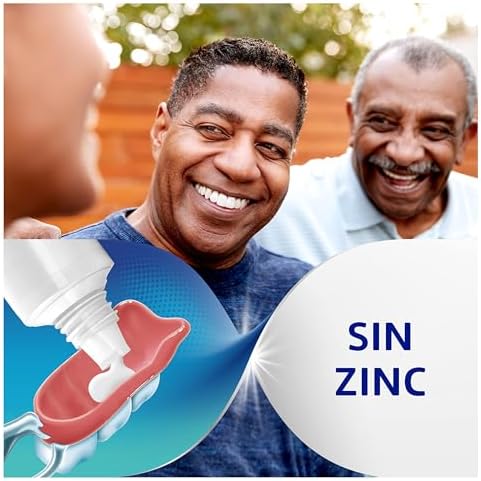 Sin Sabor Crema Fijadora Prótesis Dentales, Fijación Fuerte, 2 x 70 g