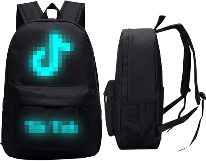 TIK Tok Backpack BAIBEI 16inch Schoolbag Large Capacity Casual Travel