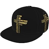Cap Hat Four-Sided Printing Flat Bill Brim Cool Hip Hop Trucker Hat for Men Women Adjustable Baseball Caps