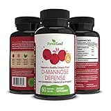D-Mannose Defense Supplements – Safe, Natural Cleansing Formula for Urinary Tract and Bladder Health- Helps Prevent UTI and Promotes Healthy Immune System and Gut Flora - 60 Capsules - by ForestLeaf