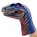 Bravo Sport Dinosaur Hand Puppet for Kids Soft Rubber Realistic Dinosaur Toy 10.6 inch Velociraptor, Christmas Stocking Stuffers