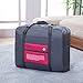 Duffel Bag, Waterproof Nylon Foldaway Luggage For Travel,Campimg,Sports,Red