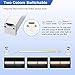 Under Cabinet Light, SOLMORE Wireless Motion Sensor Closet Lights, 32LED Night Light Rechargeable Safe Lights Dual Colors White and Warm White for Wardrobe, Kitchen,Cabinet,Stairway,Hallway,Emergency