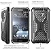HTC 10 Case, i-Blason Prime [Kickstand] **Heavy Duty** [Dual Layer] Combo Holster Cover case with [Locking Belt Swivel Clip] for HTC 10 2016 Release (Black)