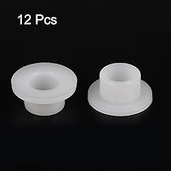 uxcell 12pcs Flanged Sleeve Bearings Plastic