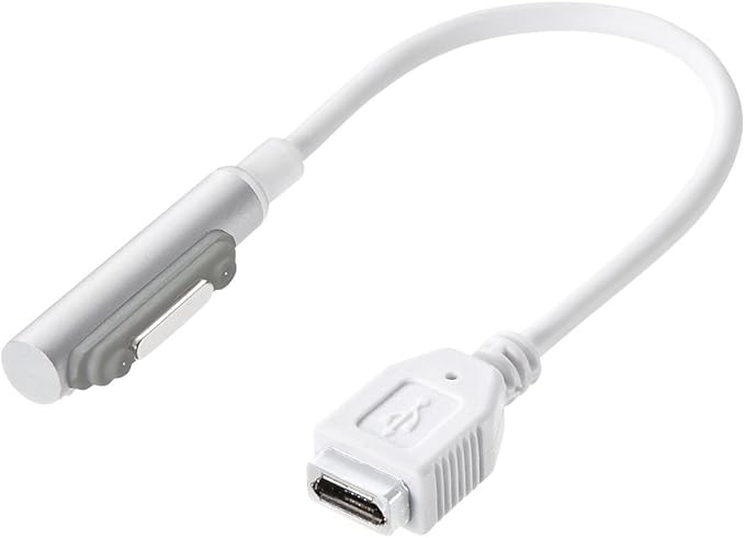 Amazon Com Sanwa For Xperia Charge Conversion Adapter Microusb Charge Pin White Ad Usb21xp Al
