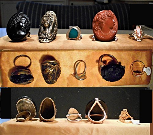 image for EMENOW One 960 Handcrafted Brass Knuckle RING with 1925 Brass Art Nouv