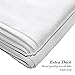 Over the Floor 2 Piece Extra Thick Cotton Bathroom Mat, Luxury Hotel and Spa Quality, White