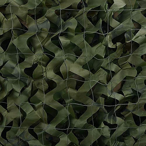 LOOGU Military Camouflage Net Reinforced Large Size – Ideal for Camouflage, Hunting, Garden Decoration, Shading, Photo, Terrace Awnings
