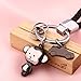 MILESI Cute Monkey Mascot Couples Keychains Valentine's Gifts for Couple/Birthday Present
