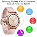 KIMILAR [5+5 Pack] Galaxy Watch 6 40mm Screen Protector Case, Anti-Fog Tempered Glass Protective Film and Hard PC Protective Bumper Compatible with Samsung Galaxy Watch 6 Accessories