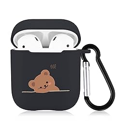 Brown Bear Case for Airpods 2 & 1 with