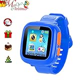 Kids Game Watch Smart Watch for Kids Children’s Birthday Gift with 1.5 “ Touch Screen and 10 Games, Children's Watch Pedometer Clock Smart Watch Kids Toys Boys Girls Gift. (deep Bule)