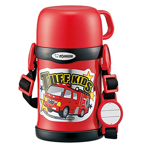 Zojirushi water bottle 2WAY cup and straw stainless bottle 450ml Red SC-ZT45-RA
