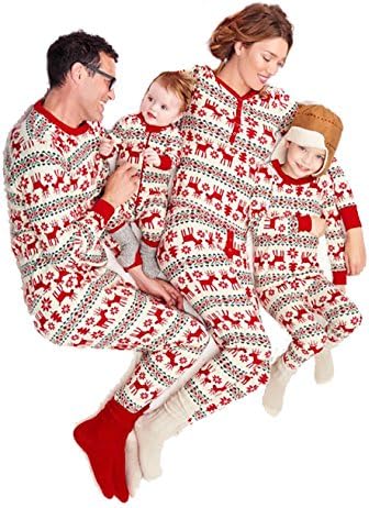 Conda Matching Family Reindeer Holiday / Christmas Pajamas - Toddler 3T