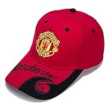 DanielFelix Manchester United F.C. -Embroidered Authentic EPL Adjustable Red Baseball Cap