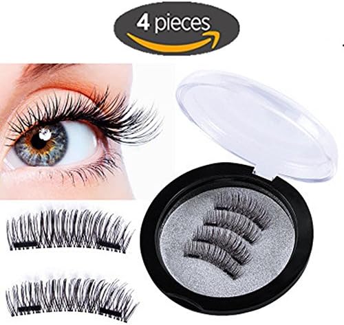 Eyelashes Fake Eyelashes 3D Eyelashes Magnetic Eyelashes Magnet Ultra-thin Reusable Fake Eyelashes Makeup
