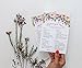 What's On Your Phone Game - Floral Rustic - (50-Sheets) Bridal Shower Party Game Cards Engagement Wedding Bride to Be