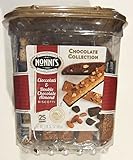Nonni's Biscotti Gourmet Chocolate Collection, Cioccolati & Double Chocolate Almond (25 count total), 1lb / 15.2oz