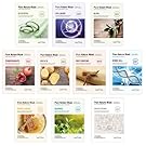 Secriss Korea - Pure Nature Mask Full Face Facial Mask Sheet 25ml 10 Combo Pack