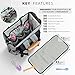 Baby Diaper Bag Backpack - Multi-Function - 4 Large Insulated Pockets For Bottles - Stroller Straps & Tote Design - Spacious Organizer & Laptop Pocket - Waterproof Linen - Cute For Women Manly For Men