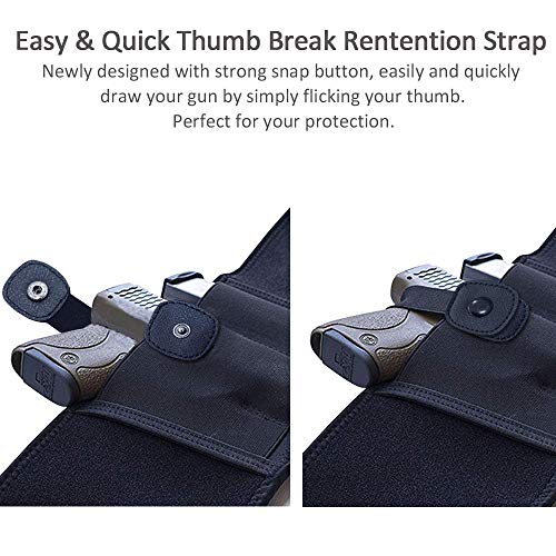 Acelane Belly Band Holster for Concealed Carry Abdominal Band Gun