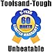 Toolsand Portable Cordless Rechargeable LED Worklight Floodlight, High Power (1000 Lumens)