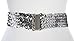 Silver Sequin Stretch Cinch Belt 2