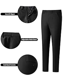 Men's Suits 3 Piece Slim Fit Double Breasted Tuxedo