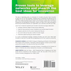 Open Innovation: New Product Development Essentials from the PDMA